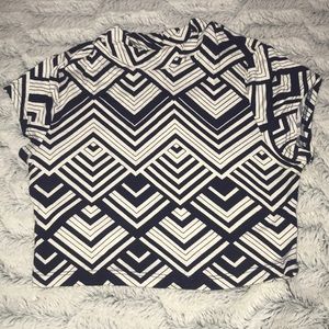 Patterned crop top
